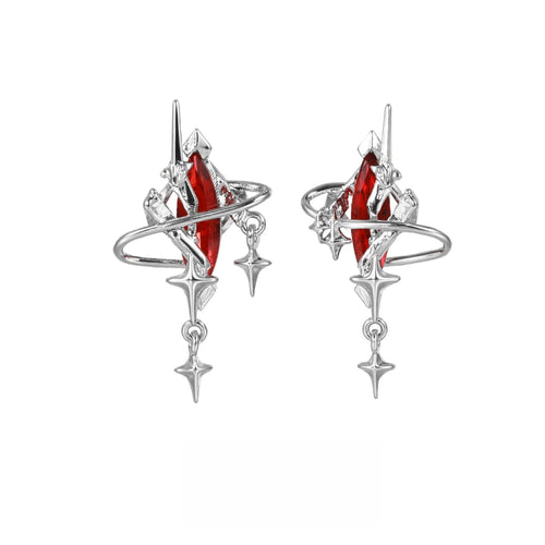Dreamcore Series Original Niche Earrings – 925 Sterling Silver Needle, Cold Minimalist & Gender-Neutral | Handcrafted Design